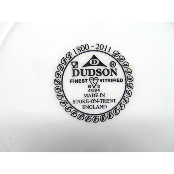 Dudson Olympus Bread Appetizer Plates White 6 3/8" Set of 4 - Picture 4 of 12